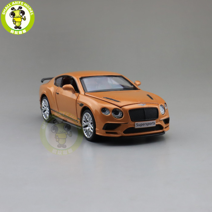 1/33 Bentley Continental Supersports Diecast Model Toys Kids Car Boys Gifts
