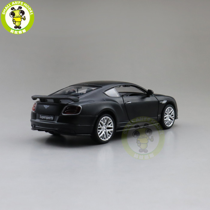 1/33 Bentley Continental Supersports Diecast Model Toys Kids Car Boys Gifts