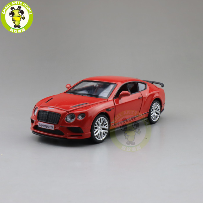 1/33 Bentley Continental Supersports Diecast Model Toys Kids Car Boys Gifts