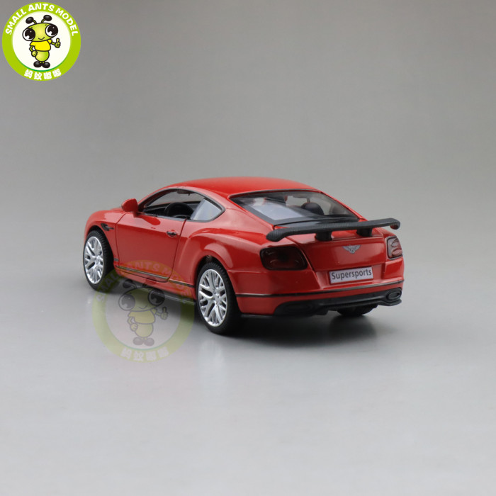1/33 Bentley Continental Supersports Diecast Model Toys Kids Car Boys Gifts