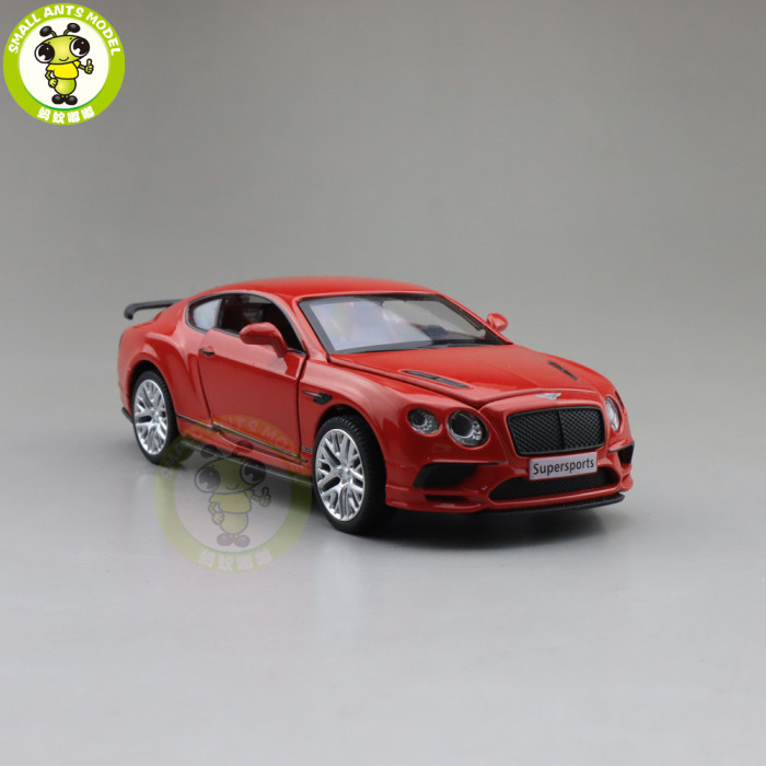 1/33 Bentley Continental Supersports Diecast Model Toys Kids Car Boys Gifts