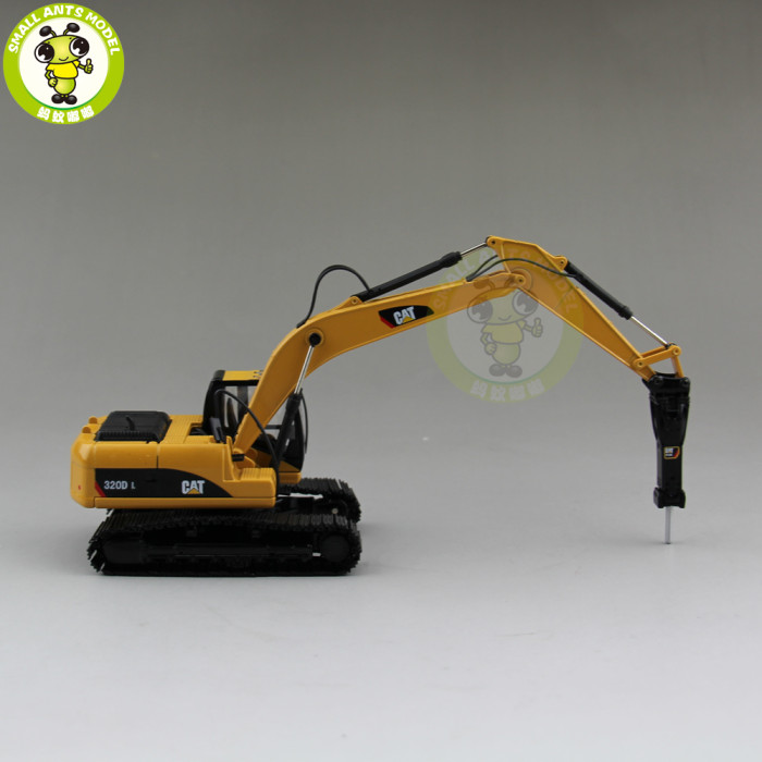 1/50 Caterpillar 320D L Hydraulic Excavator with Hammer CAT Diecast Model Car Toys Gifts