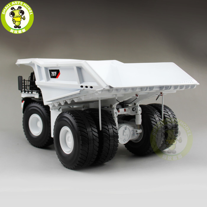 1/50 Caterpillar 797F Off-Highway Truck Special White Edition CAT 55243 Diecast Model Car Toys Gifts