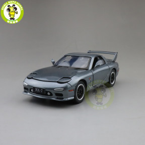 1/32 JACKIEKIM MAZDA RX-7 RX 7 Diecast Model CAR Toys for kids children Sound Lighting gifts