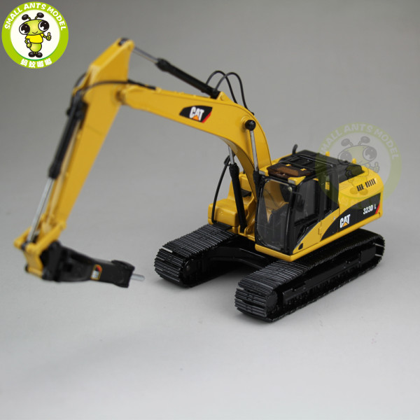 1/50 Caterpillar 323D L Hydraulic Excavator With H120E s HAMMER CAT 55282 Diecast Model Car Toys Gifts