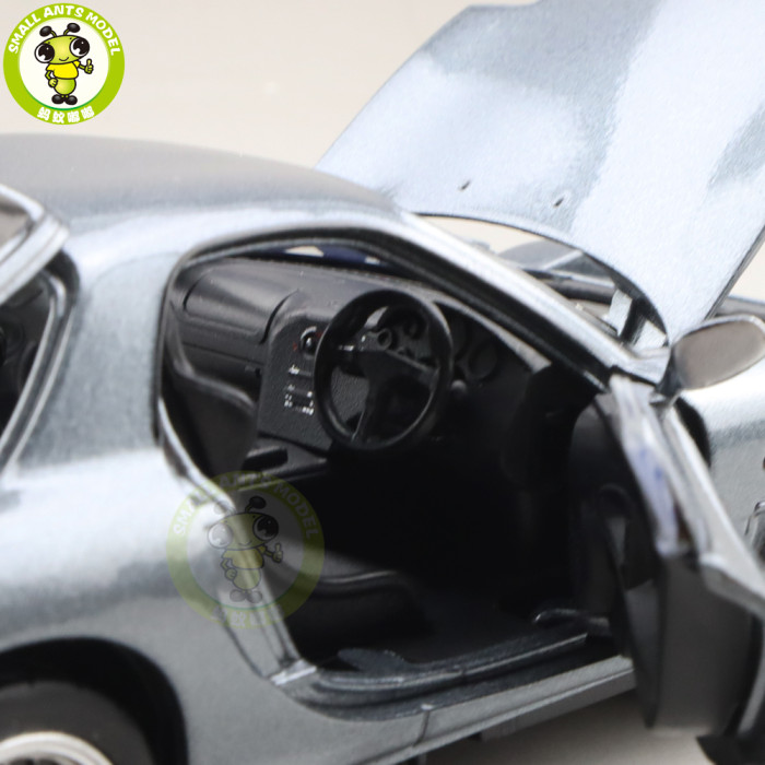 1/32 JACKIEKIM MAZDA RX-7 RX 7 Diecast Model CAR Toys for kids children Sound Lighting gifts