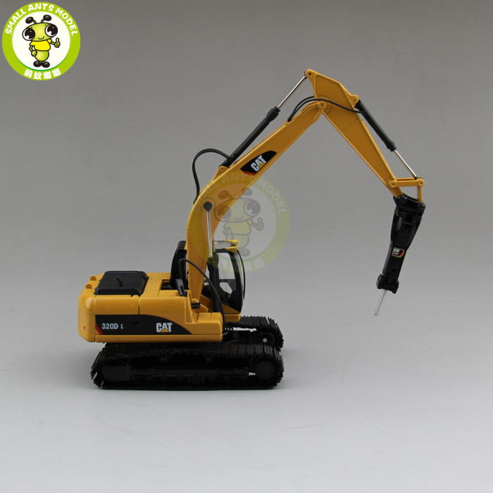 1/50 Caterpillar 320D L Hydraulic Excavator with Hammer CAT Diecast Model Car Toys Gifts