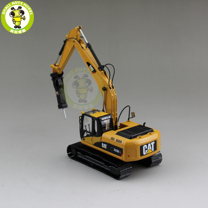 1/50 Caterpillar 320D L Hydraulic Excavator with Hammer CAT Diecast Model Car Toys Gifts