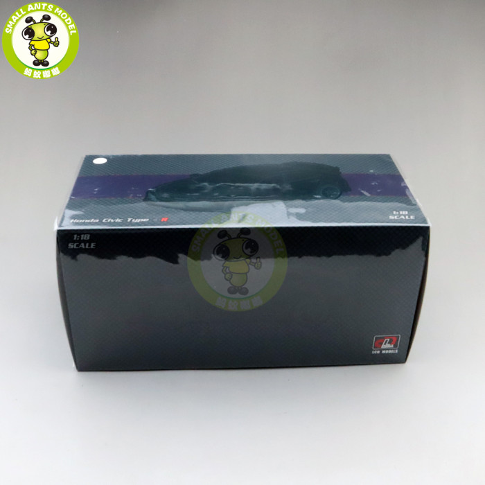 1/18 LCD Honda Civic Type-R Type R Diecast Metal Model Car Toys Boys Girls Gifts