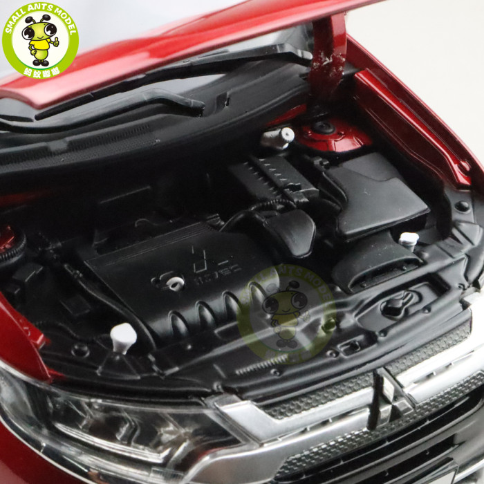 1/18 Mitsubishi New OUTLANDER 2019 Diecast Metal Car SUV Model Toys kids Boy Girl Gift Collection