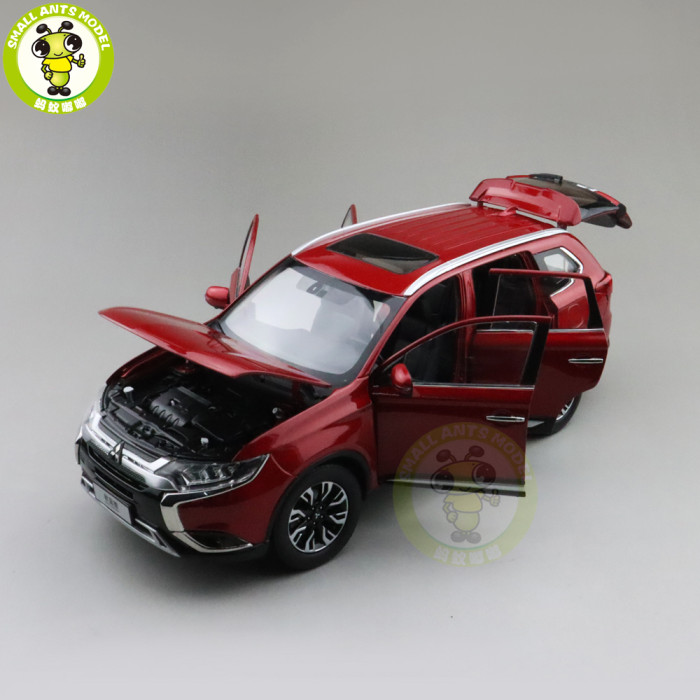 1/18 Mitsubishi New OUTLANDER 2019 Diecast Metal Car SUV Model Toys kids Boy Girl Gift Collection