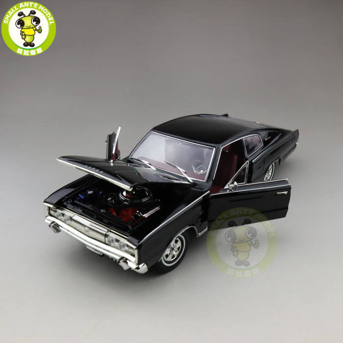 1/18 1966 DODGE CHARGER Road Signature Diecast Model Car Toys Boys Girls Gift