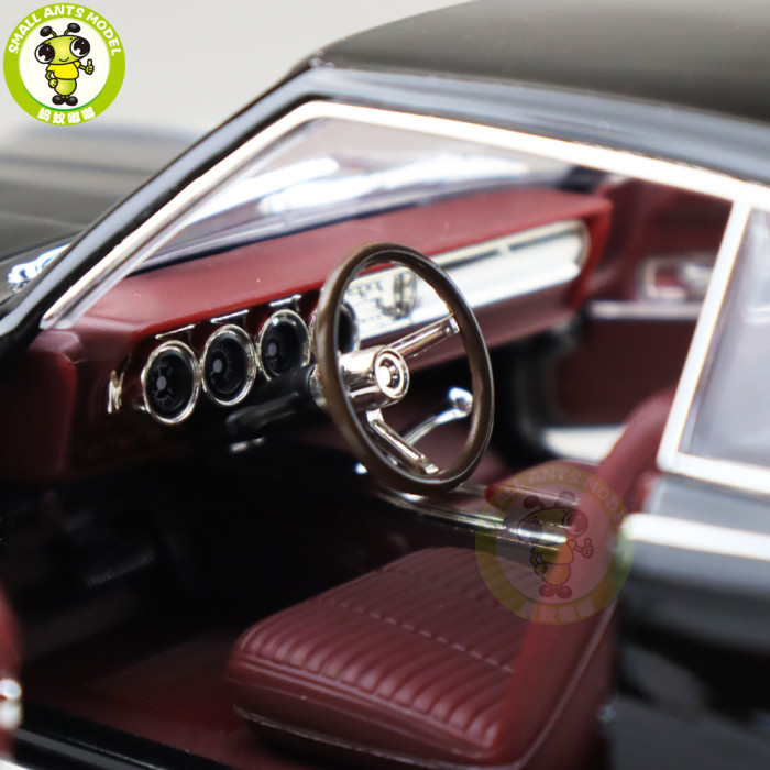 1/18 1966 DODGE CHARGER Road Signature Diecast Model Car Toys Boys Girls Gift