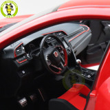 1/18 LCD Honda Civic Type-R Type R Diecast Metal Model Car Toys Boys Girls Gifts