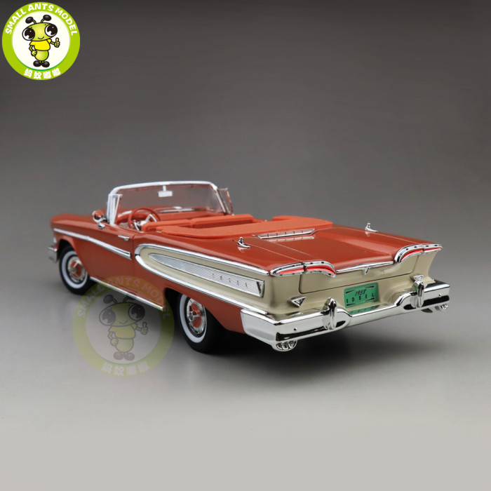 1/18 1958 Ford EDSEL CATITION Road Signature Diecast Model Car Toys Boys Girls Gift