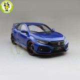 1/18 LCD Honda Civic Type-R Type R Diecast Metal Model Car Toys Boys Girls Gifts