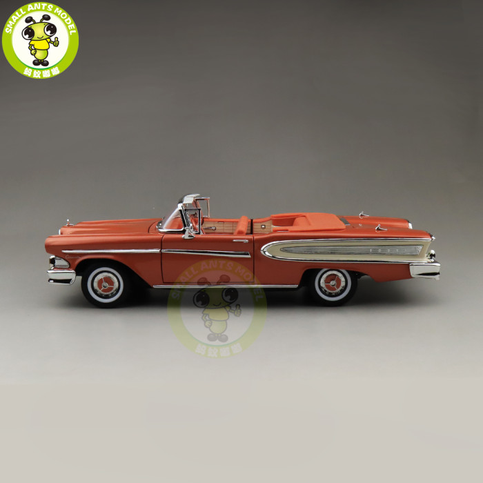 1/18 1958 Ford EDSEL CATITION Road Signature Diecast Model Car Toys Boys Girls Gift
