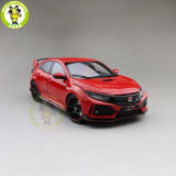 1/18 LCD Honda Civic Type-R Type R Diecast Metal Model Car Toys Boys Girls Gifts