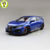 1/18 LCD Honda Civic Type-R Type R Diecast Metal Model Car Toys Boys Girls Gifts
