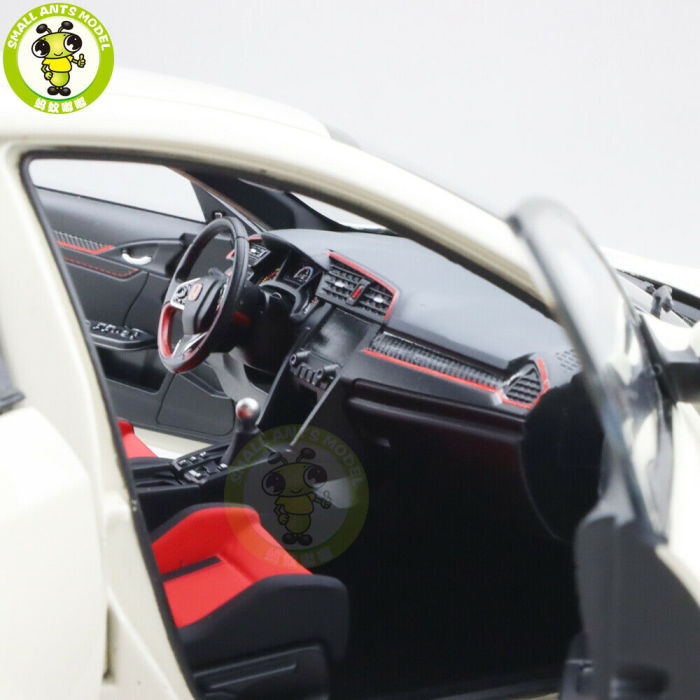 1/18 LCD Honda Civic Type-R Type R Diecast Metal Model Car Toys Boys Girls Gifts