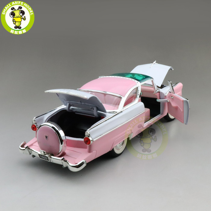 1/18 1955 Ford Crown Victoria Road Signature Diecast Model Car Toys Boys Girls Gift