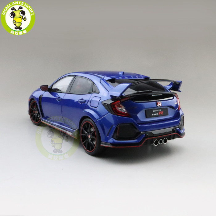 1/18 LCD Honda Civic Type-R Type R Diecast Metal Model Car Toys Boys Girls Gifts