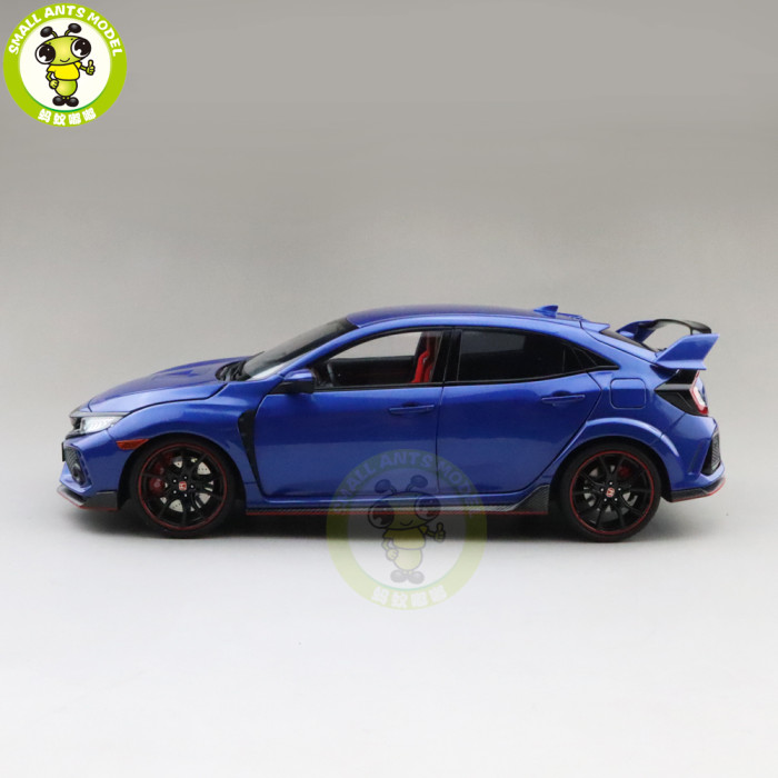 1/18 LCD Honda Civic Type-R Type R Diecast Metal Model Car Toys Boys Girls Gifts