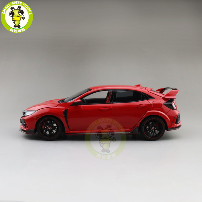 1/18 LCD Honda Civic Type-R Type R Diecast Metal Model Car Toys Boys Girls Gifts