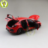 1/18 LCD Honda Civic Type-R Type R Diecast Metal Model Car Toys Boys Girls Gifts