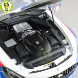 1/18 MERCEDES Benz AMG GT R Cartoon painting Almost Real Diecast Model Car Collection