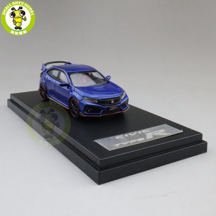 1/64 LCD Honda Civic Type-R Type R FK8 Diecast Metal Model Toy Car Gifts For Friends Father
