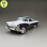 1/18 1955 Ford Crown Victoria Road Signature Diecast Model Car Toys Boys Girls Gift