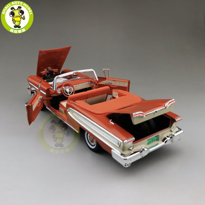 1/18 1958 Ford EDSEL CATITION Road Signature Diecast Model Car Toys Boys Girls Gift