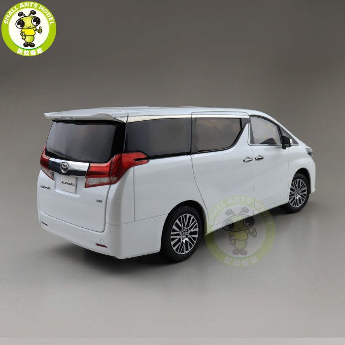 1/18 Toyota ALPHARD MPV KENGFAI Diecast Model CAR Toys kids Boy Girl Gift Collection White