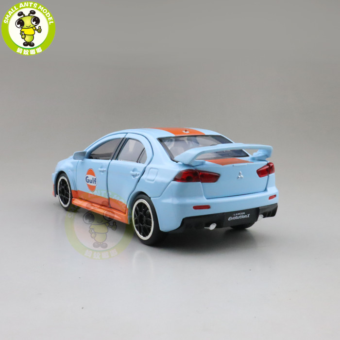 1/32 JACKIEKIM Mitsubishi Lancer EVO X 10 BBS RHD Diecast Model CAR Toys for kids Boy girl Gifts