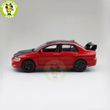 1/32 Mitsubishi Lancer EVO IX 9 with black Roof Diecast Model Car Toys Kids Gift