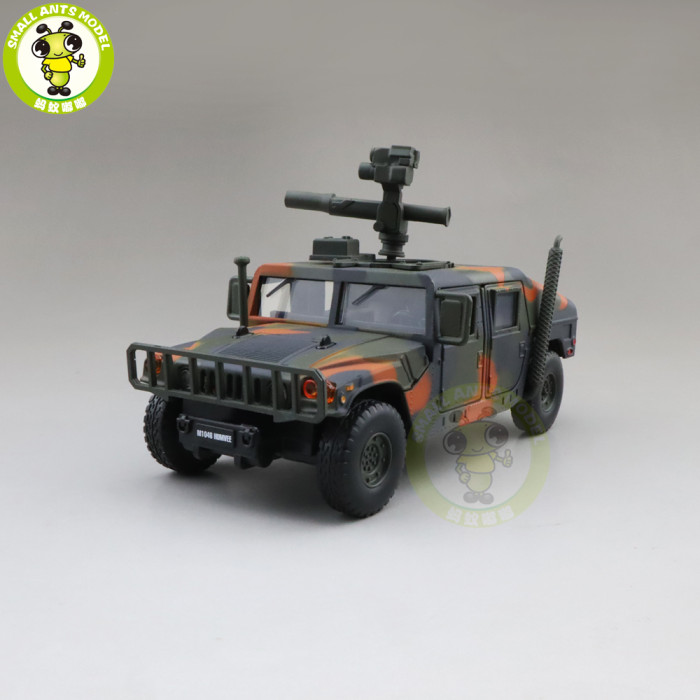 1/32 Jackiekim Hummer H1 US Military Army SUV Model Car Toys Kids Gifts