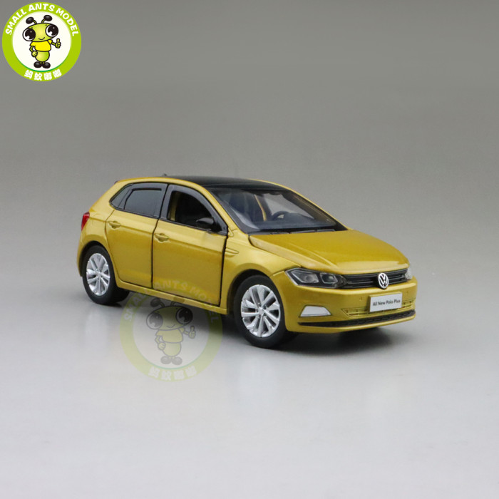 1/32 Jackiekim VW POLO PLUS Diecast MODEL CAR Toys kids Boys Girls Gifts