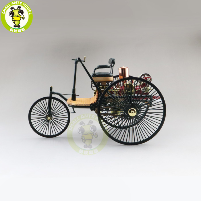 1/10 Benz 1886 Patent Motorwagen Diecast Model Car Toys GIFTS Classic Collcetion