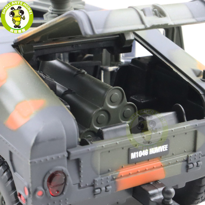 1/32 Jackiekim Hummer H1 US Military Army SUV Model Car Toys Kids Gifts