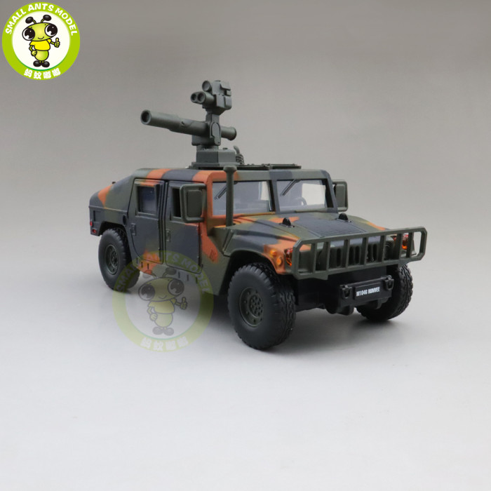 1/32 Jackiekim Hummer H1 US Military Army SUV Model Car Toys Kids Gifts