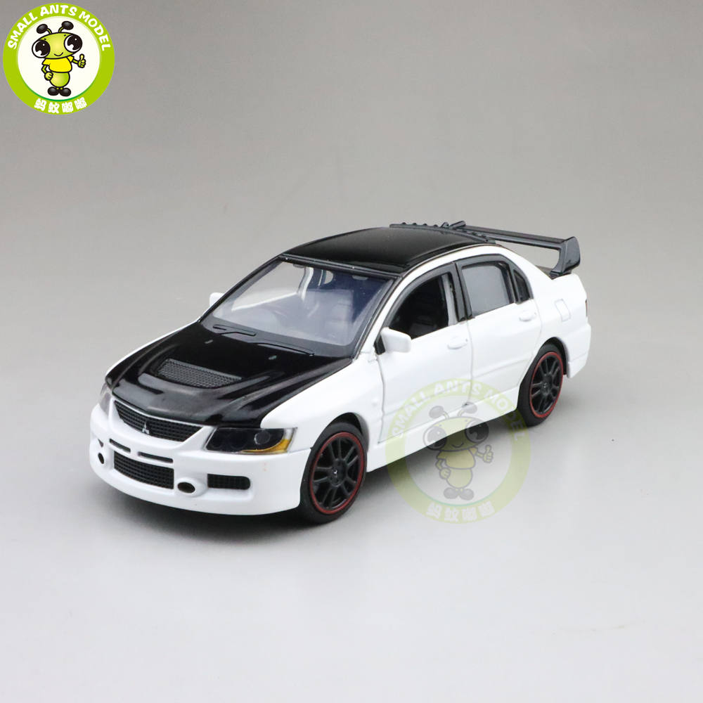 1/32 Mitsubishi Lancer EVO IX 9 with black Roof Diecast Model Car
