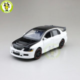 1/32 Mitsubishi Lancer EVO IX 9 with black Roof Diecast Model Car Toys Kids Gift