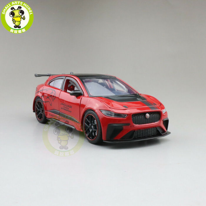 1/32 Jackiekim Jaguar I-PACE eTROPHY Diecast Model Car Toys for Kids Boys Gifts