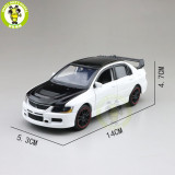 1/32 Mitsubishi Lancer EVO IX 9 with black Roof Diecast Model Car Toys Kids Gift