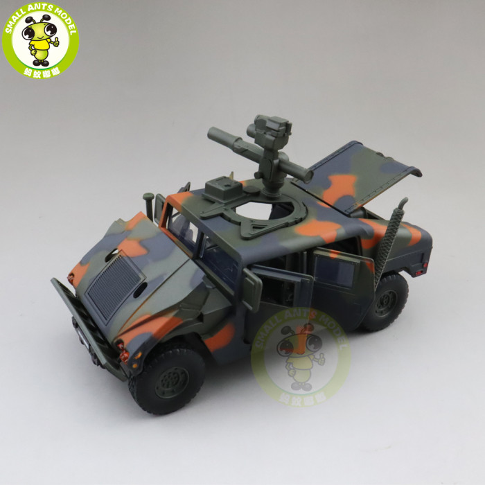 1/32 Jackiekim Hummer H1 US Military Army SUV Model Car Toys Kids Gifts