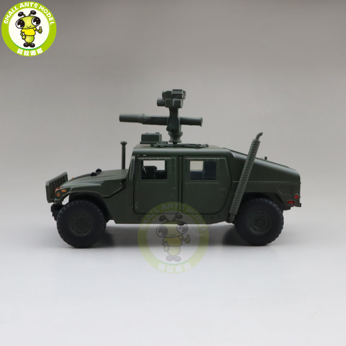 1/32 Jackiekim Hummer H1 US Military Army SUV Model Car Toys Kids Gifts