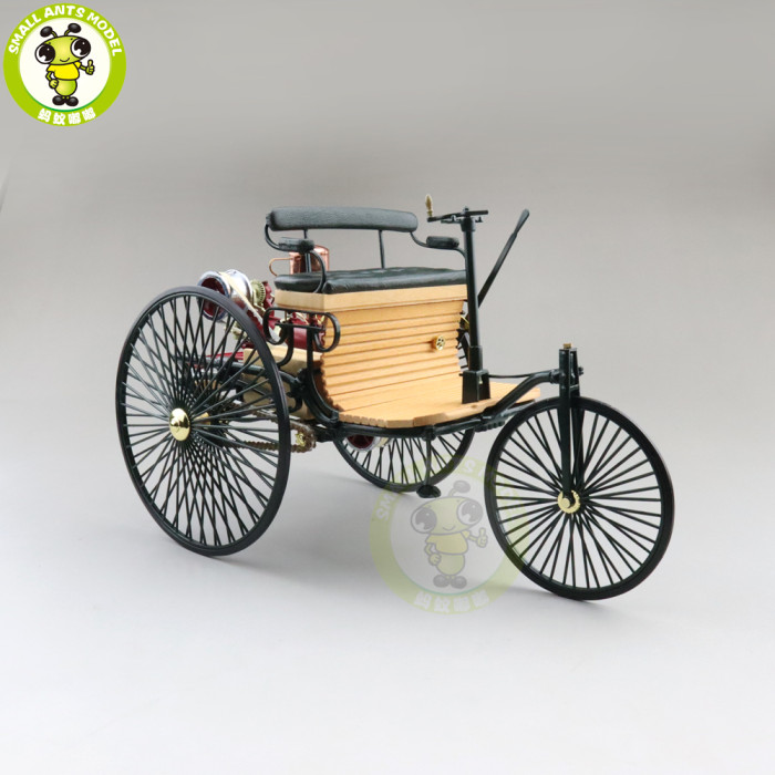 1/10 Benz 1886 Patent Motorwagen Diecast Model Car Toys GIFTS Classic Collcetion