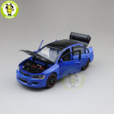 1/32 Mitsubishi Lancer EVO IX 9 with black Roof Diecast Model Car Toys Kids Gift