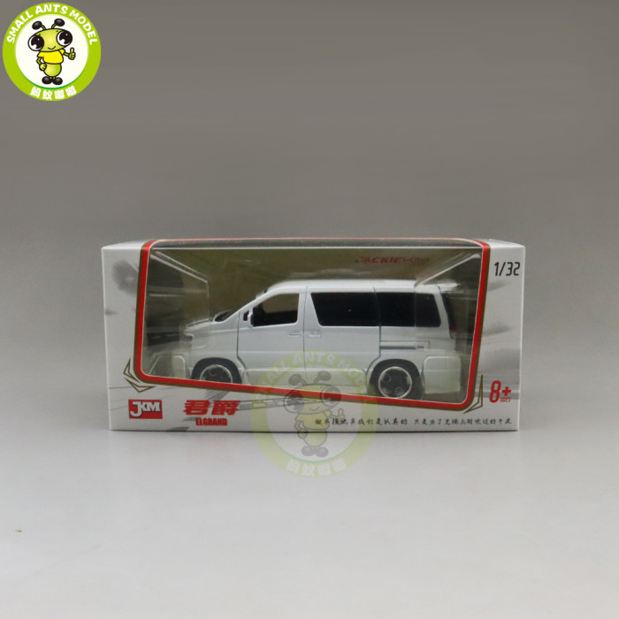 1/32 Nissan ELGRAND Jackiekim Diecast Model Car mpv Toys Kids Gifts